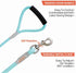 4 FT Dog Leash with Comfortable Padded Handle Threads for Small Medium and Large Dogs Puppy Laisse Pour Chien (4FT-0.28"(Pack of 1) Red S)...