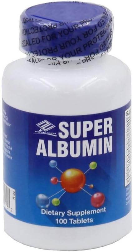 Nuhealth Super Albumin (100 Tablets)...