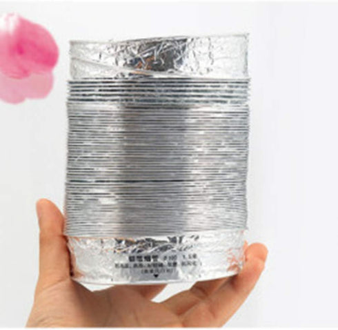 DOITOOL 3 Inch 6.7 Feet Dryer Vent Hose Aluminum Flexible Ducting, Duct Hose for Heating, Ventilation and Air Conditioning...