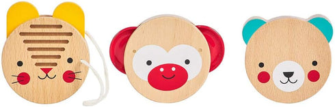 Petit Collage Animal Friends Wooden Percussion Instruments...