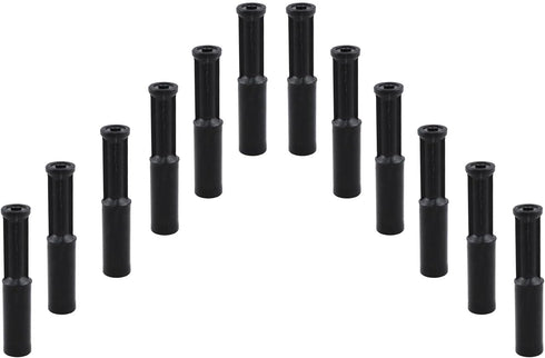 Haidong-Push-to-Connect Fitting Plug Cap Style Pneumatic Blanking Plugs plastic Pneumatic Push in Connector Plug?6mm?-12PCS...