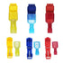 120Pcs/60Pairs T Tap Wire Connectors, Quick Splice Electrical Wire Terminals Connectors, Insulated Male Quick Disconnect Spade Terminals Assortmen...