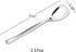 Set of 12 Stainless Steel Dessert Ice Cream Spoons, 5.51-INCH...