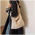 Women's Shoulder Handbags Cute tote bags Large knit bag Aesthetic Crocheted bags Shopping bag...