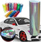 DIYAH 12 X 48 inches Self Adhesive Shiny Chameleon Headlights Tail Lights Fog Lights Films,Film Sheet Sticker,Tint Vinyl Film (Clear)...