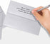 LUXPaper A7 Invitation Envelopes | Peel & Press | 5 1/4" x 7 1/4" | Silver Metallic | 80lb. Text | 50 Qty...