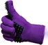 Pet Grooming Glove - Gentle Bathing & Deshedding Brush Glove for Long & Short Hair Dogs, Cats, Rabbits, Horses - Easy to Use Dog Washing Gloves - ...