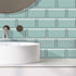 Vinyl Wall Tile Transfers Brick Sticker for Home Decor, Peel&Stick Self-Adhesive Backsplash Subway Sticker Tile Decals for Kitchen Bathroom Decor,...