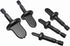 5pcs Copper Expander Black Hose Piping Kit Specialty Tools Air Conditioner Copper Tube Expander Swaging Tool Copper Expander Tool Manual Flaring T...