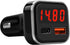 USB C Car Charger Adapter with Volt Meter, 30W Cigarette Lighter Adapter with Voltmeter, Type C Car Charger Fast Charging 12V, PD & QC 3.0 Compati...