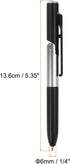 MECCANIXITY 5pcs Multifunction Stylus Pen Capacitive Touch Screen Ballpoint Pens with LED Light, Foldable Phone Holder Stand for Writing in The Da...