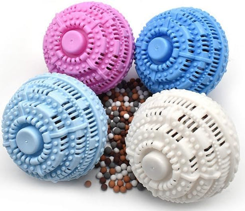 2Pcs Premium Washing Ball, Super Soft Shell Doesn't Hurt Clothes, Advanced ceramic balls, Eco-Friendly Laundry Balls,2000 Washing Cycle Laundry Ba...