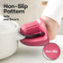 Silicone Oven Mitts Heat Resistant Mini Oven Gloves and Pot holders Set for Kitchen Non Slip Waterproof Pinch Grips for Cooking and Baking Set of ...