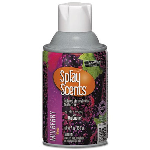 SPRAYScents Metered Air Freshener Refill, Mulberry, 7oz, Aerosol...
