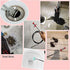 AUSAYE 79 Inch Sink Snake Drain Cleaner Tool for Sink, Drain Clog Remover Snake, Drain Hair Remover, Tube Drain Cleaning...