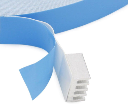 Thermal Adhesive Tape, 5mm x 25m (0.2in x 82ft) Double Sided Insulating Thermal Tape, Cooling Pad for Heatsink LED Strip Mosfet SSD DDR GPU CPU PC...