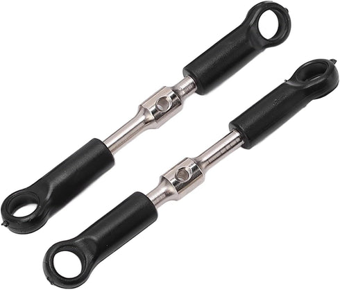 Pssopp RC Tie Rods Set RC Tie Link Servo Link Rod RC Tie Rod Bar RC Tie Link Rods Set for WLtoys 144001 144002 124018 124019 124017 124016 Remote ...