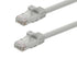 Monoprice Cat6 25ft Gray Patch Cable UTP 24AWG 550MHz Pure Bare Copper Snagless RJ45 Flexboot Series Ethernet Cable- Pack of 1...