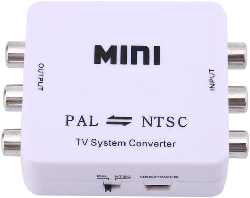 PAL to NTSC Converter, 1080p HDMI TV Video Convertor Switcher Adapter for NTSC TV Set Projector PDP for Pal a Ntsc...