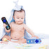 Silicone Teether Toys for Babies 3-6,12,18 Months,Infants TV Remote Control Shape Chew Toys for Sensory Exploration and Teething Relief,BPA Free,F...