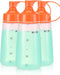 Squeeze Bottles Wide Mouth - Pack of 3 Condiment Bottle Squeeze BPA free for Chunky Sauces, Resin, Crafts, Condiment Squeeze Bottles 300 mL/10 oz....