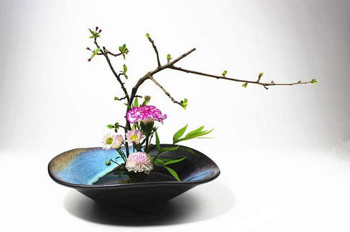 JapanBargain 3149, Japanese Ikebana Kenzan Flower Frog for Flower Arrangements Brass Floral Arranging Pin Needle Holder Made in Japan, 2-1/4" Diam...