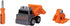 Black+Decker Matrix Jr.Kids Boys Play Tools 2-in-1 Build-It Kit: Excavator and Bulldozer 20 Piece Playset...