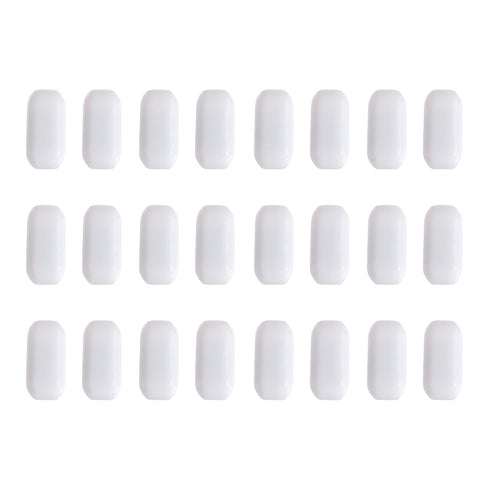 Magnetic Stir Bar Set, Stir Plate PTFE Stirrer Mixer Stir Bar, Stir Rod Magnetic, Laboratory Bar, Stir Plate Magnet Stick (25 Pieces,7mm/ 0.2 Inch...