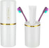 Travel Toothbrush Toothpaste Case Portable Toothbrush Cup Holder 2 in 1 Toothpaste Storage Container Multi-Function Toothbrush Cover for Camping S...