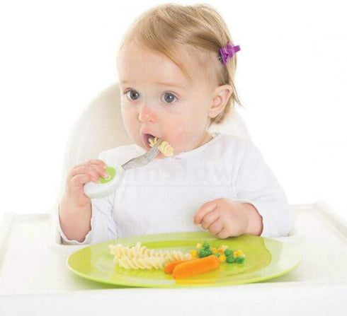 doddl Toddler Utensils, Ergonomic Fork Spoon and Knife Set for Self Feeding, Stainless Steel Silverware for 1-3 Year Olds, BPA Free, Dishwasher Sa...