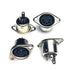 CESS DIN Female 5-Pin Jack Socket Connector Panel Mount Soldering - 5 Pin MIDI DIN Socket (LW) (jcx) (4 Pack)...