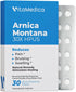 Arnica Montana 30X HPUS, Clinical Grade, Quick Dissolve Tablets, Five-Day Recovery Pack for Pain and Bruise Relief After Surgery or Injury, Natura...