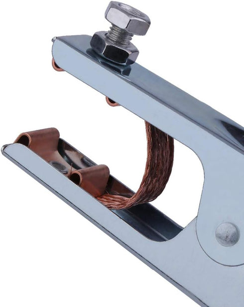 2pcs 300A/500A/800A Earth Ground Cable Clip Clamp Welding Manual Welder Electrode Holder Welding Processing Ground Clamp Professional Tools (300A)...