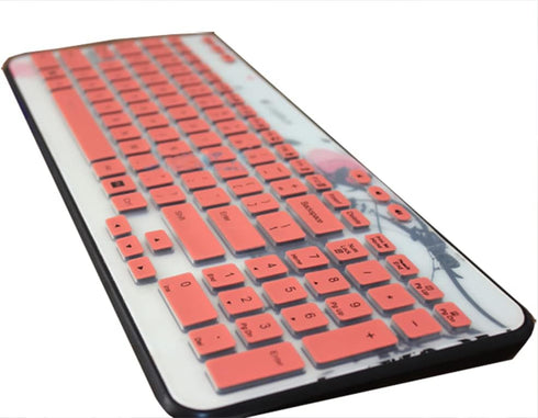 Ultra Thin Silicone Keyboard Cover Skin Protector Compatible with Logitech MK360 K360 MK365 K365 Keyboard (NOT Compatible with Other Desktop Keybo...