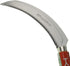 EYI Grass Sickle,Saw Tooth Sickle, Hand held Sickle Tool,Harvest Sickle with Wooden Handle, Light Serration, 6.6-Inch Stainless Steel Blade...