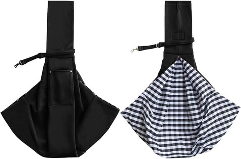 FEimaX Dog Sling Carrier, Pet Papoose Slings Bag for Small Dogs Cats, Puppy Hands Free Satchel Tote Pouch Carriers Doggie Crossbody Shoulder Carry...