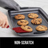 GORILLA GRIP Patented Nonstick Heat Resistant BPA-Free Silicone Spatula, Non Scratch Flexible Head for Pans, Slip Resistant Soft Rubber Handle, Ki...