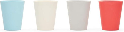 Red Rover Bamboo Kid's Cups Set of 4 Multicolor, Bamboo Kids' Cups...