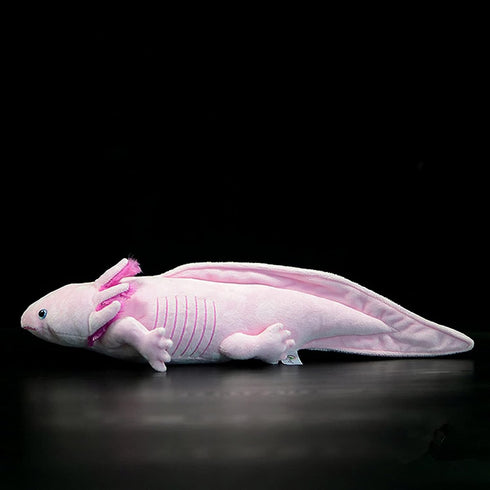 ZHONGXIN MADE Axolotl Plush - Pink Axolotl Stuffed Animal, Realistic 20" Cute Ambystoma Creepy Amphibians Plush Toys, Unique Plush Gift Collection...