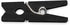 LWR CRAFTS Wooden Mini Clothespins 100 Per Pack 1" 2.5cm (Black)...