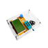 LCR-T4 Mega328 Graphical Transistor Tester Kit SCR ESR Transistor Diode Resistance and Capacitance Meters with Battery Buckle and Acrylic Case...