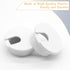 5Pcs White Wire Hole Cover,35mm/1.38 Inch Plastic Desk Cord Hole Cover for Table Desk Furniture Computer Cable Cord Organizer...