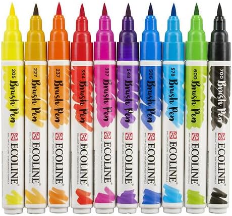 Ecoline Brush Pen Sets (10-pc. Set, General Selection)...