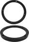2 Pcs Universal Fit Car Speaker Spacer 6.5 Inch Adaptor Ring Mounting Bracket Plastic Car Stereo Speakers Spacer(Black)...