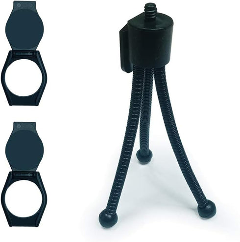 Webcam rivate Lens and Tripod, Kits Contains Two Pieces Private Lens Cover and One Piece Tripod with 1/4'' Screw...