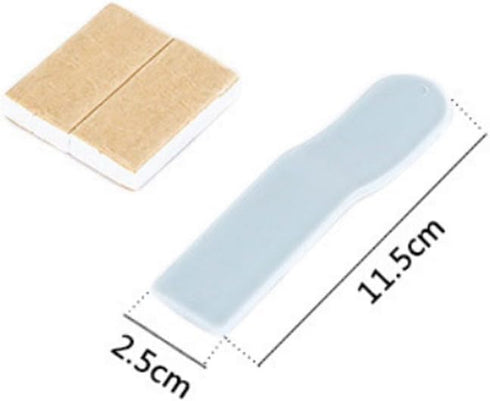 Daycount 4-Pack Toilet Cover Extractor Lid Lifter Holder, Avoid Touching with Self Adhesive Toilet Lid Protector...