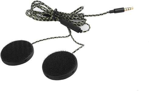 Motorcycle Helmet Headset Motorcycle Headphones, Universal Racing Helmet Speakers for Motorcycle, Wired Helmet Sports Headset Helmet Earphone with...