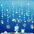 Cheerland Iridescent Under The Sea Party Decorations Holographic Bubble Garlands Decoration Mermaid Birthday Decor for Ocean Theme Baby Shower Sum...