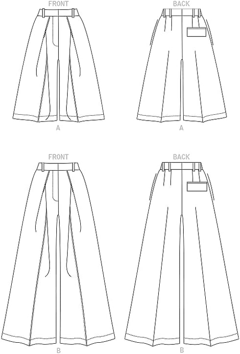 Vogue Misses' Pants Sewing Pattern Kit, Design Code V1910, Sizes 18-20-22-24-26...