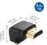 Cable Matters 2-Pack Right Angle HDMI Adapter (270 Degree HDMI Right Angle) with 4K and HDR Support...